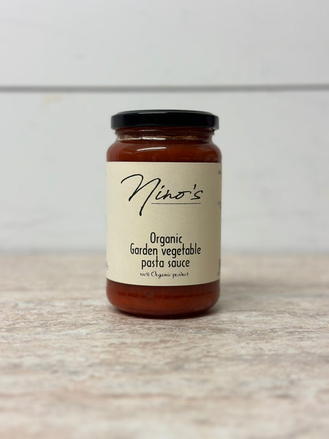 Nino’s Own Brand Organic Garden Vegetable Pasta Sauce, 340g