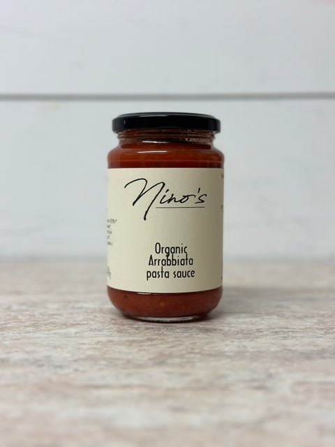 Nino’s Own Brand Organic Arrabbiata Pasta Sauce, 340g