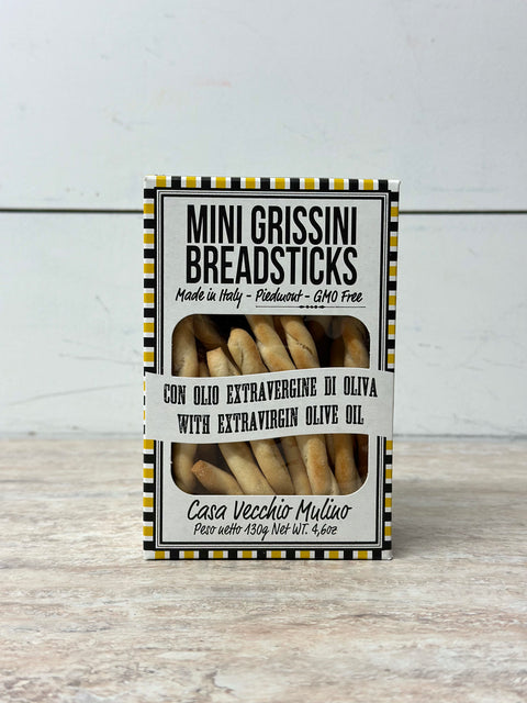 Casa Vecchio Mulino Mini Grissini with Extra Virgin Olive Oil , 130g