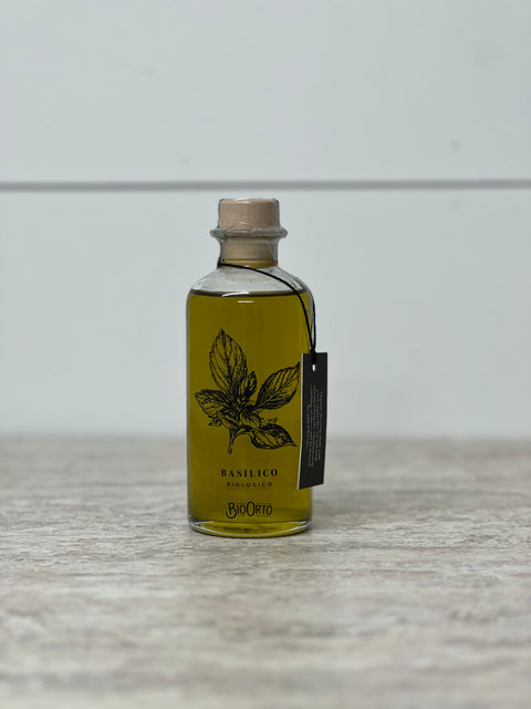 BioOrto Organic Basil Extra Virgin Olive Oil, 200ml