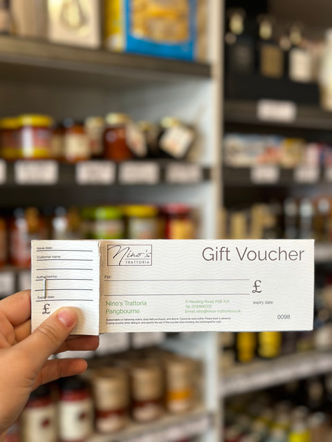 Restaurant Gift Voucher