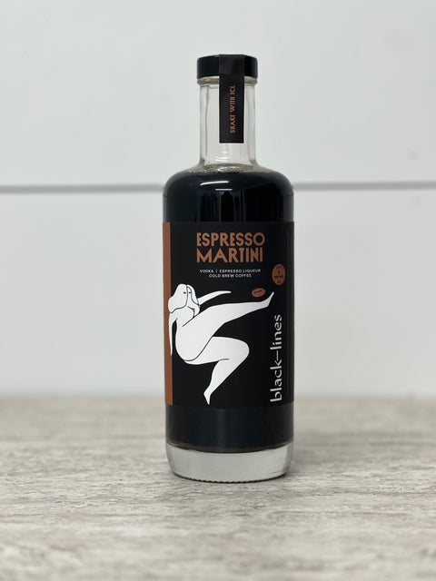 Black Lines Espresso Martini, 50cl