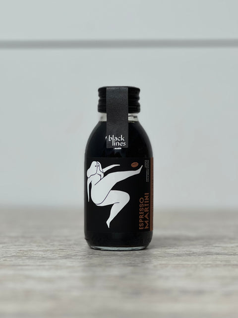 Black Lines Espresso Martini, 100ml