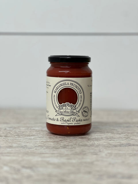 Mariangela Prunotto Organic Tomato & Basil Pasta Sauce, 340g