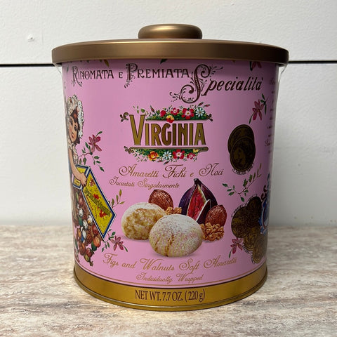 Virginia Fig and Walnut Soft Amaretti (Tin) 220g