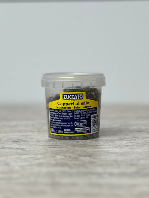 Zuccato Capers In Salt, 100g