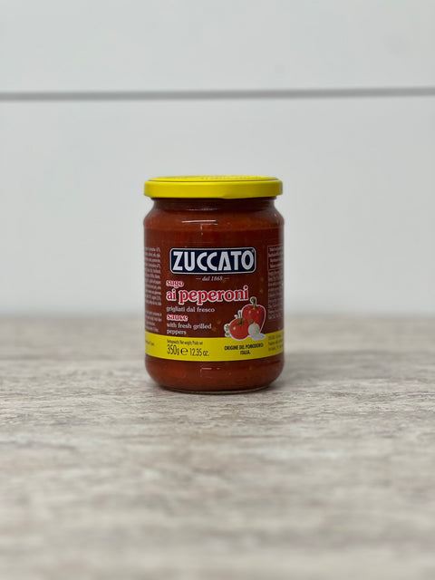 Zuccato Sauce With Fresh Grilled Peppers, 350g