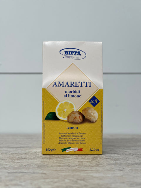 Rippa Soft Amaretti Biscuits With Lemon, 150g