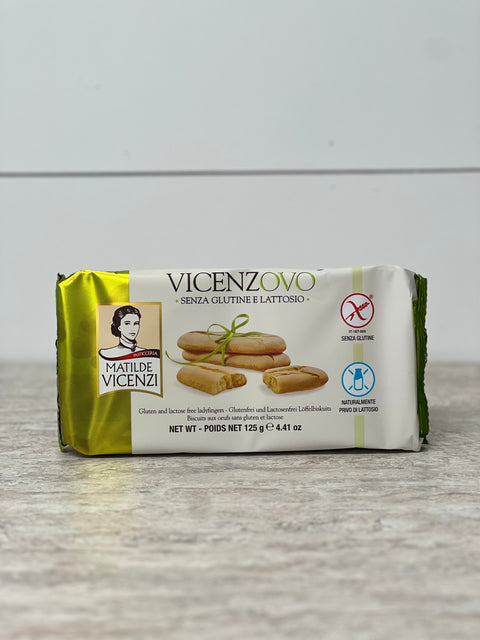 Vicenzi Savoiardi Gluten And Lactose Free - Italian Ladyfingers, 125g