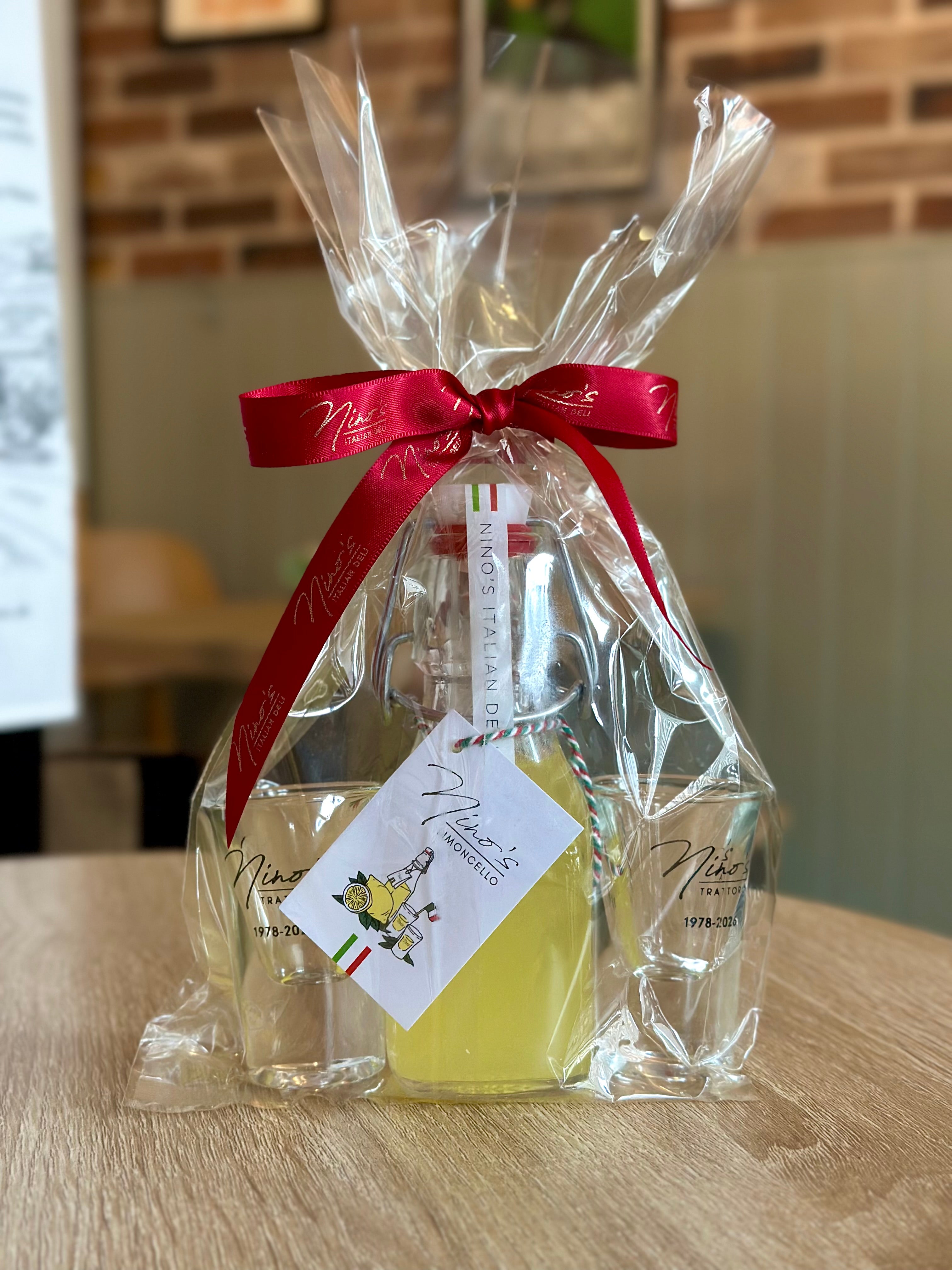 Commemorative Limoncello Gift Set (Bottle of Limoncello 125ml + 2 Shot ...