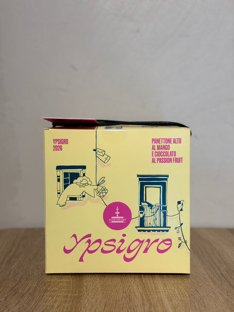 Fiasconaro Panettone With Mango, White Chocolate and Passion Fruit, 750g