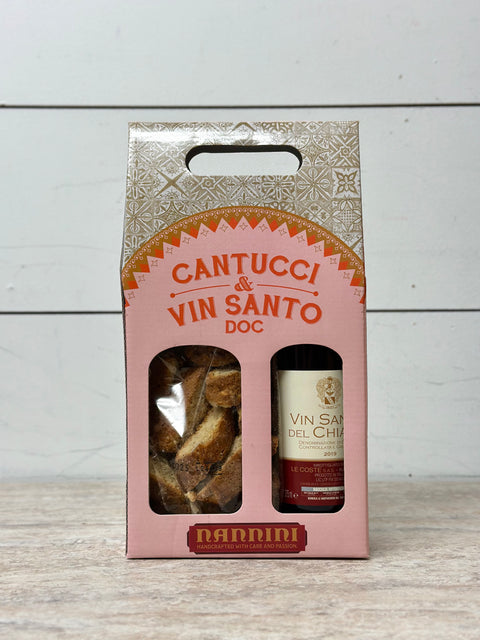 Nannini Vin Santo & Cantuccini Gift Set, 200g x 375ml