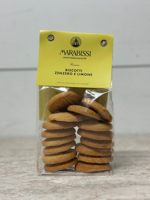 Marabissi Lemon & Ginger Artisan Biscotti, 200g