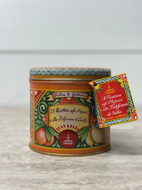 Dolce&Gabbana Panettone (Citrus Fruits& Saffron) (Tin), 100g + Gift Bag