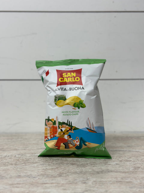 San Carlo Pesto Potato Crisps, 50g