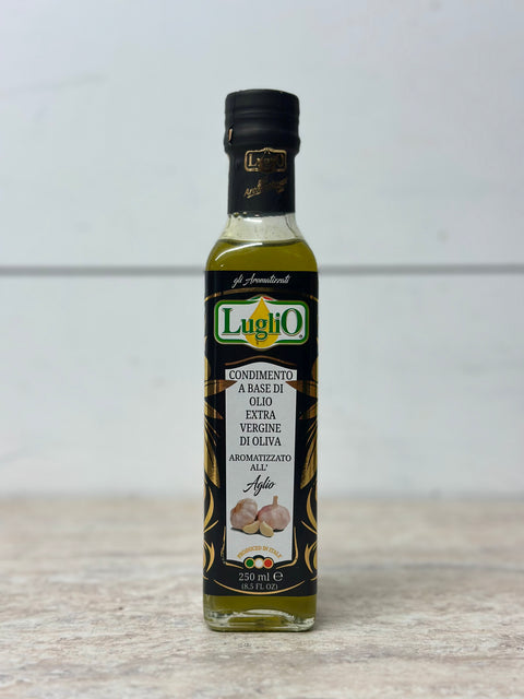 Luglio Extra Virgin Olive Oil with Garlic, 250ml