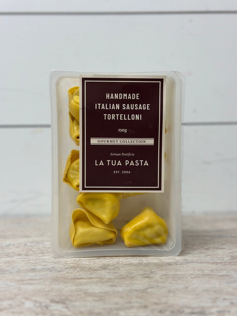 La Tua Pasta Filled Tortelloni With Italian Sausage & Ricotta, 250g