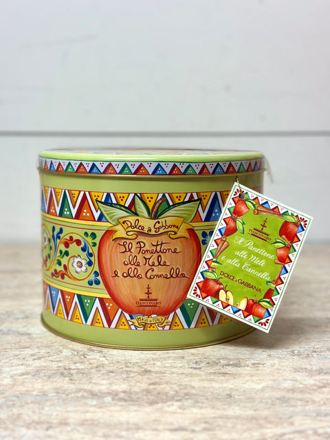 Fiasconaro Panettone With Apple & Cinnamon (Dolce & Gabbana), 500g