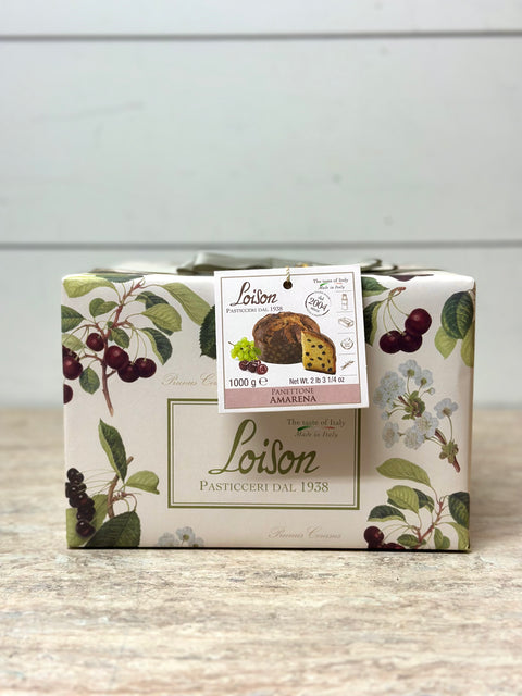 Panettone Amarena Cherry Loison, (Frutta e Fiori) 1kg