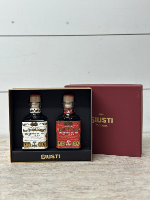 Giusti Balsamic Vinegars Gift Set, 2x25cl