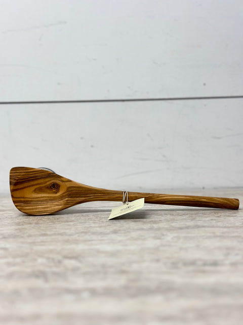 Naturally Med Olive Wood Corner Spoon 30cm