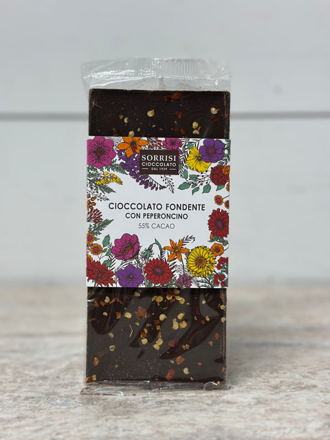 Dark Chocolate Bar With Chilli, 80g