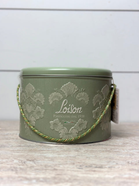 Panettone Pear And Chocolate Loison (Tin), 750g