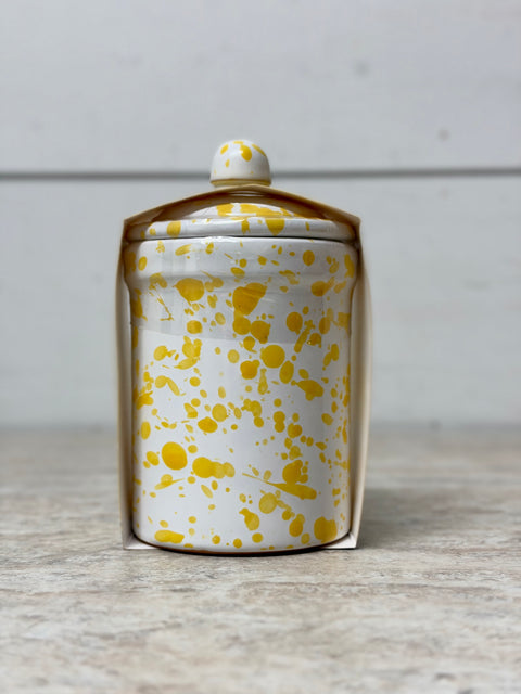 Antico Lemon Salt Ceramic Jar, 180g