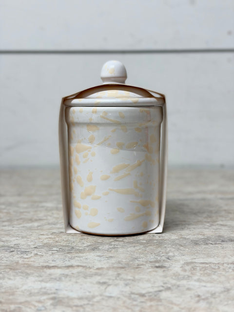 Antico Garlic Salt Ceramic Jar, 180g