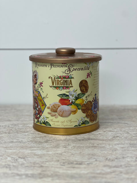 Virginia Assorted Citrus Amaretti Tin, 220g