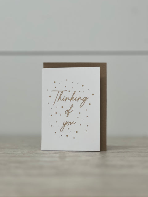 Greeting Card “Thinking Of You” (Mini)