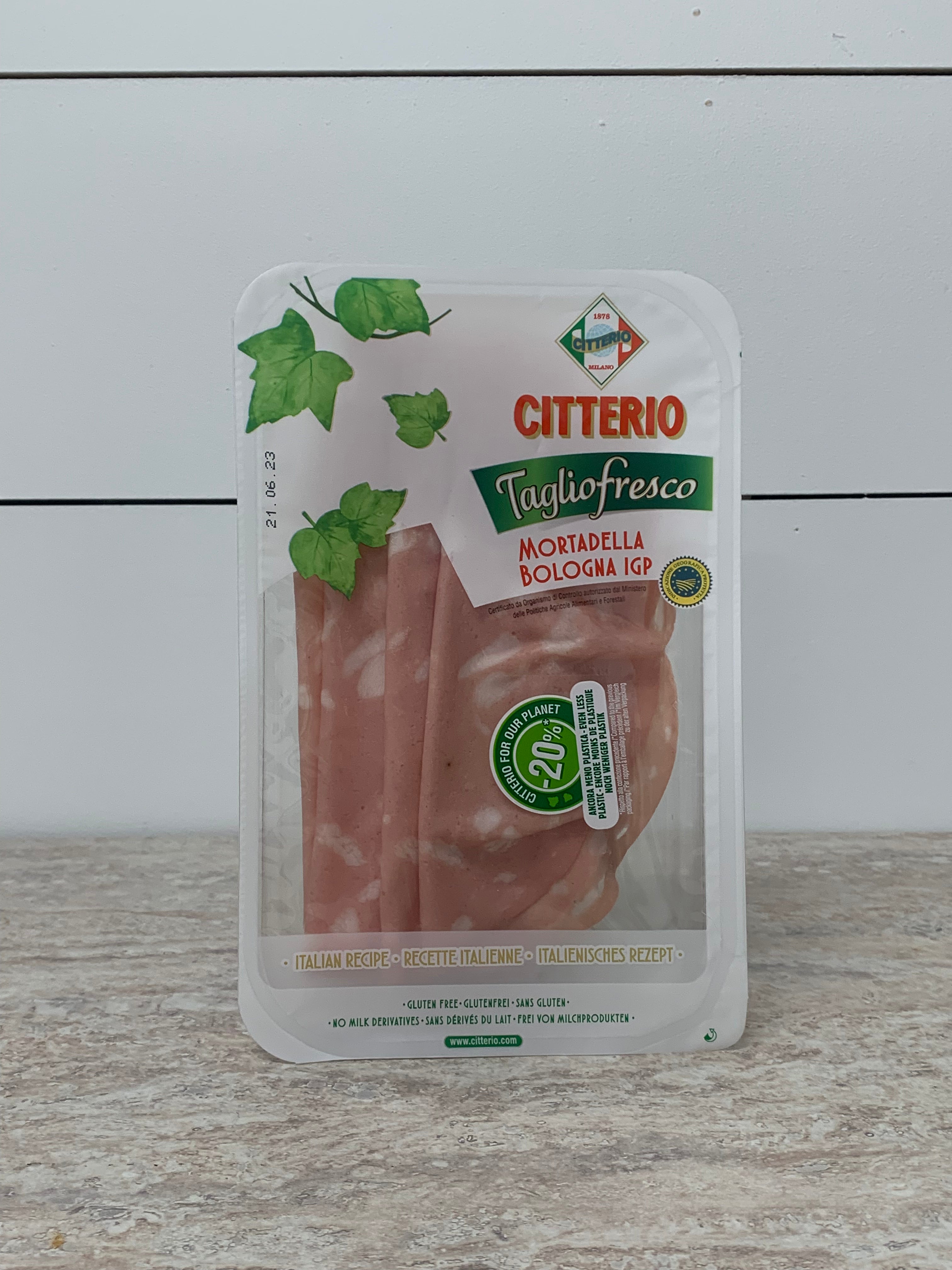Citterio Mortadella Bologna, 70g Nino's Italian Deli