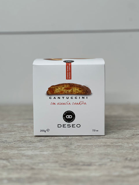Deseo Cantuccini Biscuits With Candied Orange, 200g