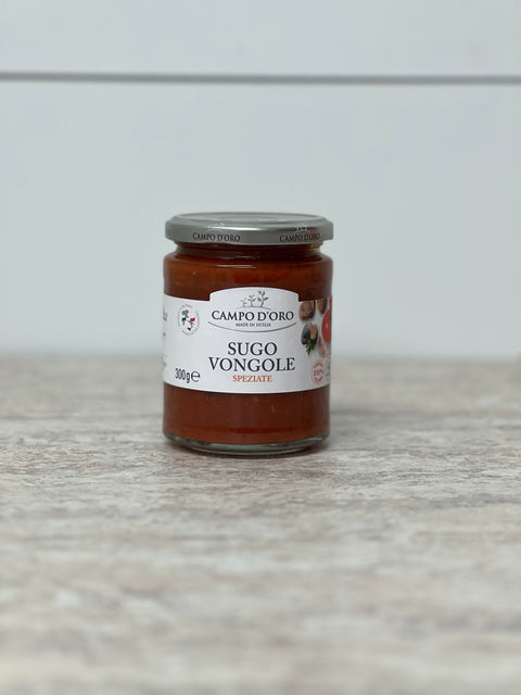 Campo D’Oro, Tomato Sauce With Spiced Clams, 300g