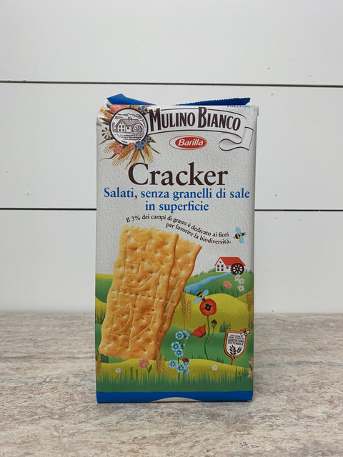 Mulino Bianco Salted Crackers Without Grains Of Salt, 500g
