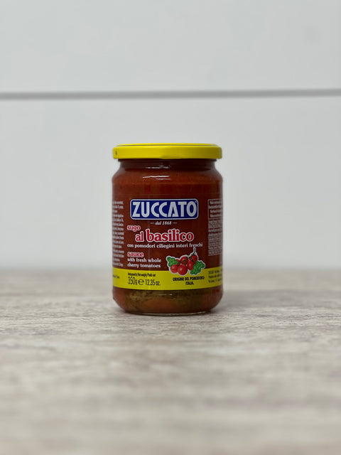 Zuccato Tomato Sauce With Basil, 350g